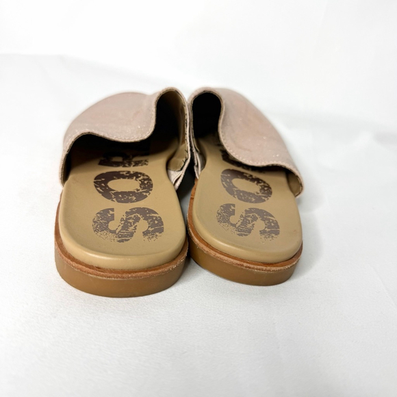 Sorel Rose Gold Metallic Mules Size 8.5 - Picture 3 of 5